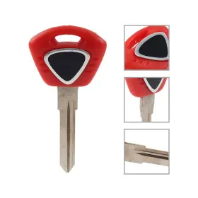 100% 550742397871 Uncut Blade Blank Key Replacement Red Fit For Tiger 1050 / Speed Triple