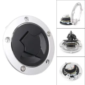 Zzr1400 1880club 550724229459 Fuel Gas Tank Cap Cover Key Lock Fit Kawasaki Z800 Z750r Zx14 Zx1400
