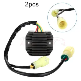 A83654801c A-carparts 2pcs Voltage Regulator Rectifier For Kawasaki Ninja Zx6r 2000-2004 210660002