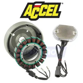 W00e Accel Mn/w00e Charging System Kit For 2001-2006 Harley Davidson Fxstsi Springer Nb