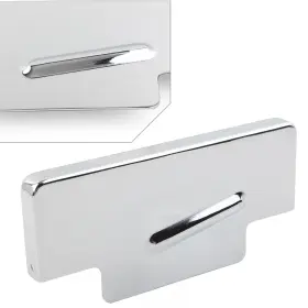 Air Rocket 550744677940 1 Pcs Chrome Motorcycle Battery Top Cover For Harley Fxd Dyna 97-05 Us