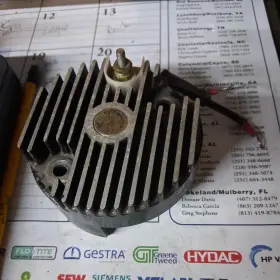 16268 All American Choppers 12v Black Generator End Regulator Harley Fl Flh Electra Glide 65 66 67 68 69
