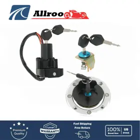 Alu3705982 Allroo Fit For Suzuki Gsxr1300 Hayabusa 1999-2007 Ignition Switch Seat Gas Cap Lock New