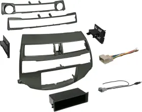 Honk852dcp American International Single/double Din Dash Kit For Accord 2008-2012 With Wiring Metallic Taupe