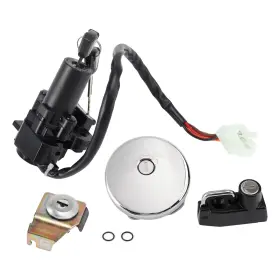 27048-5311 Artudatech Ignition Key Switch Tank Seat Helmet Lock Set For Kawasaki W800 Ej800 2019-25 Ca