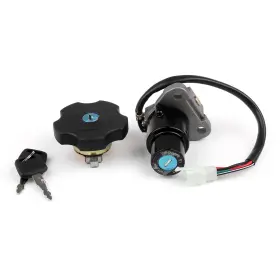 Artudatech 550739731978 Ignition Switch Seat Gas Cap Cover Lock Key Set For Yamaha Xt600 Tw200 Xt225
