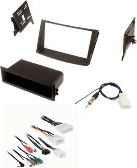 Asc Audio 090222848511 Car Stereo Install Dash Kit Wire Harness And Antenna Adapter For