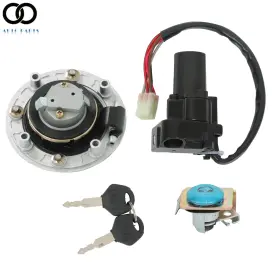 Apo305648 Autoooparts For Gsxr1300 Hayabusa Ignition Switch Fuel Gas Cap Seat Lock Key Set 1999-2007