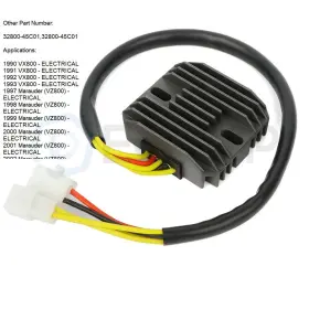 Autopartsclub2018 Ap83660401c 2x Regulator Rectifier For Suzuki 800 Vz800 Marauder 1997-2004 32800-45c01