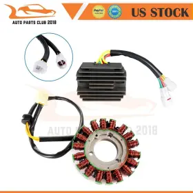 Autopartsclub2018 Apc82557101ps Stator Regulator Rectifier Fits Suzuki Gsxr750 Gsx-r750 K6 2006 2007