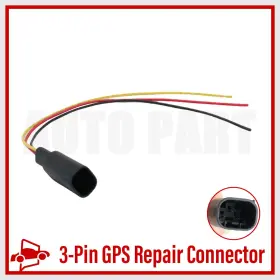 83300413585 Autopartsshops For Bmw Rt Gs R F St Gt 83300413585/611656 Black 3 Pin Gps Repair Connector