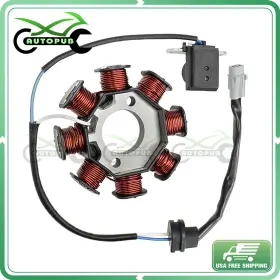 21003-0097 Autopub 841339449425 Stator Charging Coil 12v For Kawasaki Klx110 2019 2020-2023