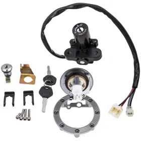 2xr1uz Bfo Motorcycle Ignition Switch Lock Fuel Gas Cap Key Set Fits For Yamaha Yzf R1 R6