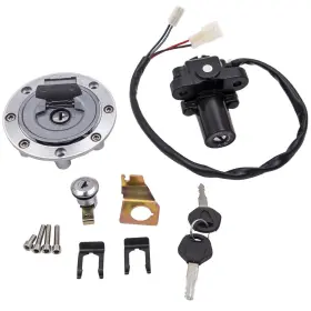 7936ug Bfo Fuel Gas Cap And Ignition Switch Lock Kit With Key For Yamaha Yzf R1 R6 1992-2013