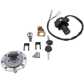 O17qmf Bfo Top Ignition Switch Seat Gas Cap Lock Key For Yamaha Yzf R1 R6 1992-2012