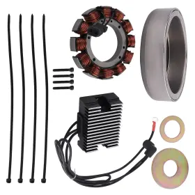29985-87 Bfo Qa3oe4 Stator Rotor Regulator Fit For Harley Bigtwin 1970-1999 Non-twin Cam