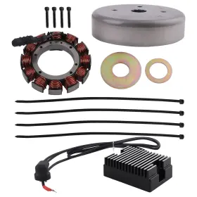 29985-87 Bfo Qj8czp Alternator Rotor Stator Kit For Harley Bigtwin 1970-1999 Non-twin Cam