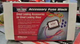 52-942 Big Bike Parts Show Chrome Accessory Fuse Block Honda Goldwing Gl1800 Brand New