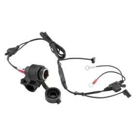 266184 Bikemaster 12v Cigarette Lighter Power Adaptor W Mount