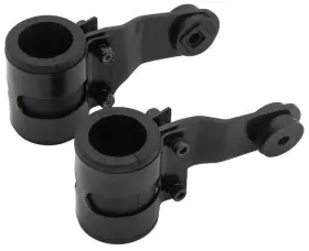 Oxhb-005b Bikemaster Rubber Mount Headlight Brackets 35mm Black