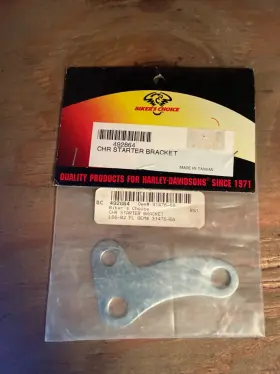 71371h4 Bikers Choice Harley Davidson Starter Bracket Chrome Electrical Starters Choise