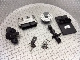 61357709684 Bmw 7711832 2008 04-08 K1200s K1200 Oem Lock Set Gas Cap Ignition Key Control Boxes Lot