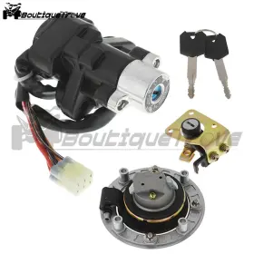 Bou2623304 Boutiquetrove Lock Key Set For Suzuki Katana 600 750 Ignition Switch Gas Cap Cover Seat