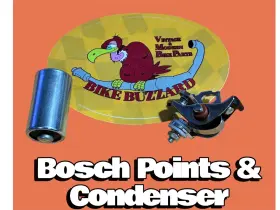 Brp-b-017 Buzzard Racing Maico Points And Condenser Replacements For The Bosch Type 1960s - 1977 New