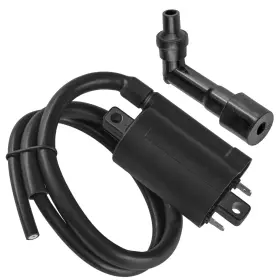 21121-0029 Caltric Ic178 Ip109 Ignition Coil And Spark Plug Boot Cap For Kawasaki Klr650 2008-2018