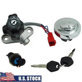 Yi120162t Came Ignition Switch Lock Key Kit Fit Yamaha V-star Custom Classic 650 1100 Silverado