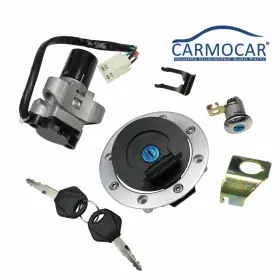 Carmocar 713101902059 Ignition Switch Fuel Gas Cap Cover Lock Key For Suzuki Gs500 2001-2012