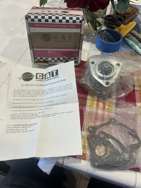 Wp-138 Cat Racing Products C.a.t 1987-1995 Gm/buick/cad/olds/ponts 2.3l Water Pump Model Cat-lj