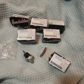 26552-72 Chrome Specialties 370063 6-pc Lot - Oil Pressure Switch Harley Davidson 1971-1984 Replaces Oe #
