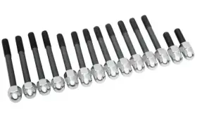 7402-7 Colony Timing Cover Screw Kit - Acorn Style Chrome Motorcycle Street