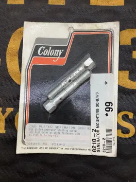 8210-2 Colony Parkerized Head Bolt Kit Harley El Fl Knucklehead Ul Ulh Flathead