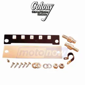 G15r Colony Mn/g15r Electrical Terminal Plate For 1970-1977 Harley Davidson Flh Electra Ys