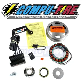Compu-fire Mn/7v49 3 Phase Charging System For 1984-1991 Harley Davidson Fxrt Sport Zp