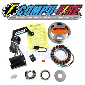 H0qt Compu-fire Mn/h0qt 3 Phase Charging System For 1989-1991 Harley Davidson Flhtcu Qh