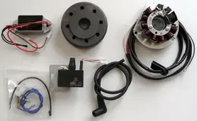Cru Products 705464675800 Powerdynamo Mz-b Vape Ignition Systm Stator 96-99 For Ktm 360 380 110mmodbase Dc