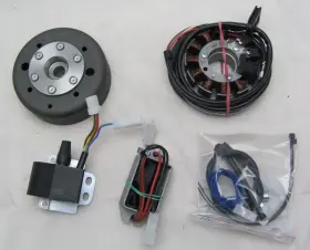Cru Products 791512605714 Powerdynamo Vape Ignition System Stator Kawasaki Kdx175 250 Kx500 35oz 110mm Dc