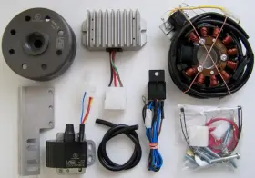 799-4 Cru Products Powerdynamo Mz-b Vape Ignition Stator System 1954-62 Fits Jawa 353 Dc