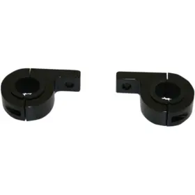Cd-125-b Custom Dynamics Tube Clamp For Led Billet Bullets Black 1.25 Inch