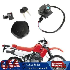 35010-my6-680 Darupsun Ignition Switch Fuel Gas Cap Seat Lock Keys Set For Honda Xr650 Xr650l 1993-2017