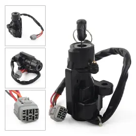 Dictorcoltd 310002447049 Ignition Switch Lock Key Set Fit For Suzuki Gsxr600 750 1000 06-16