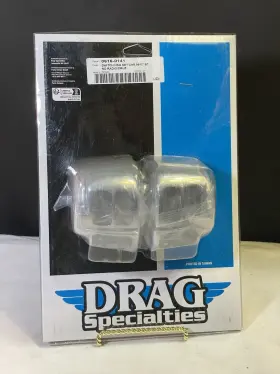 0616-0141 Drag Specialties Chrome Handlebar Switch Housing For 96-17 Harley Touring Flstn