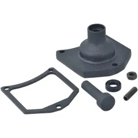 2110-0997 Drag Specialties Solenoid End Cover - Starter Button Black Wrinkle