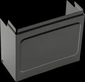 2113-0495 Drag Specialties Battery Top Cover Gloss Black