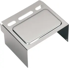 25-0028-bx44 Drag Specialties Battery Cover - Raised Panel With Viewing Window
