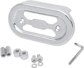 7805-0012 Drag Specialties Regulator Cover -harley Davidson - Chrome