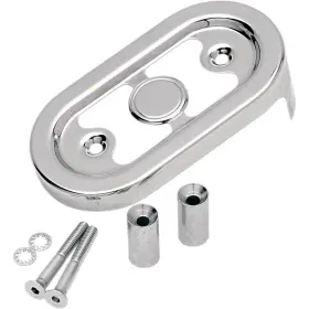 7805-0076 Drag Specialties Regulator Cover For Harley Davidson - Chrome